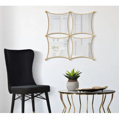 LUSTRO NA ŚCIANĘ JALO 68x3,5x68 cm